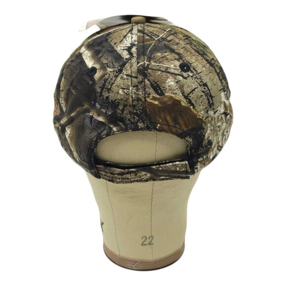Realtree AP HD Camo Strapback Cap Trucker Hunting Hat American Pipe Supply NEW - Picture 4 of 14